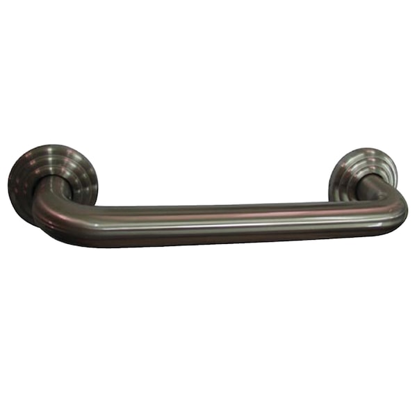 Restoration Traditional Grab Bar, 19-1/16" L, Brass, Brushed Nickel DR314168 - main